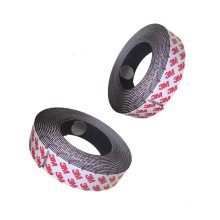 strong force ndfeb rubber magnet stripe with 3M adhesive magnetic strip with 3M glue